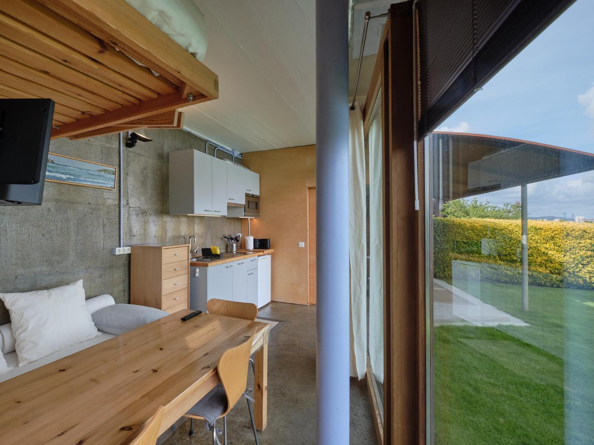 Apartamento Con Piscina Y Excelentes Vistas Ferrol Exteriör bild