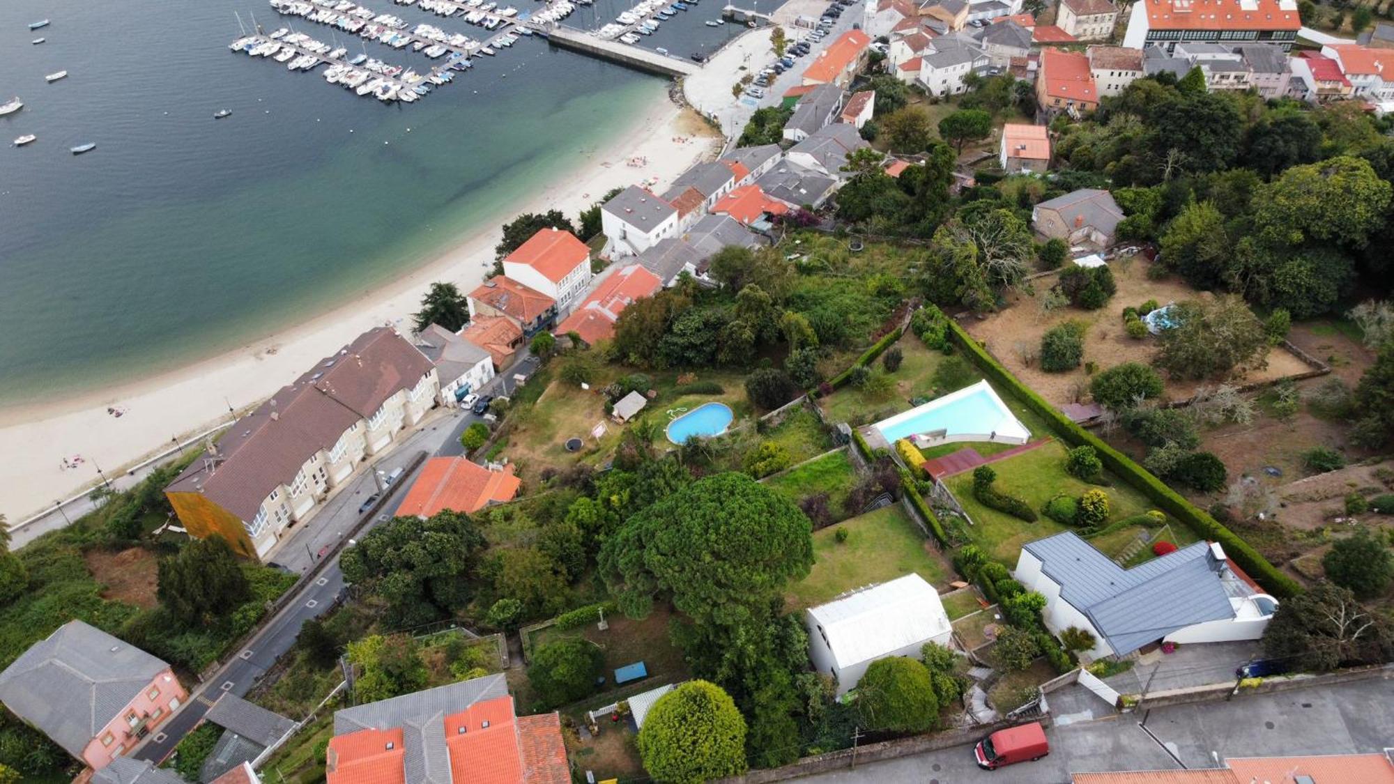 Apartamento Con Piscina Y Excelentes Vistas Ferrol Exteriör bild